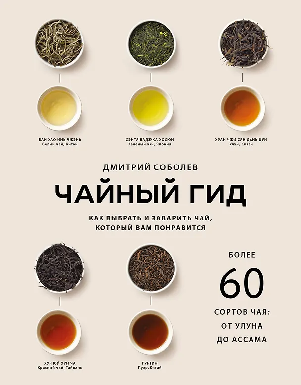 Книга Чайный гид. Как выбрать и заварить чай, который вам понравится. Более 60 сортов чая: от улуна до ассама (Дмитрий Соболев) — 1
