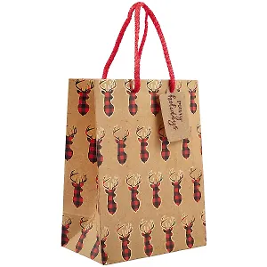 Подарочный пакет, «Scottish deer», А5