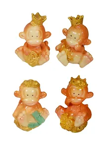 Фигурка Обезьянка (4в.) (H-6,L-4,W-4 см) (6641017)