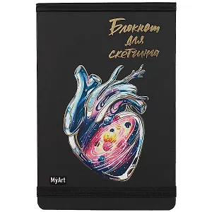 Скетчбук А5 40л "Корги с венком" 150г/м2, склейка