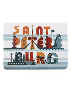Сувенир МАГНИТИК Магнит Санкт-Петербург: «Saint-Petersburg» 95*68мм