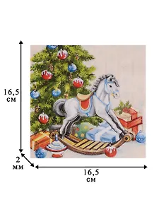 Салфетки для декупажа Новогодний сюрприз2шт.