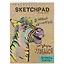 Скетчбук «Зебра и жираф», 80 листов, 19.5 х 19.5 см — 252181 — 3