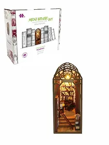 Сборная модель Румбокс "MiniHouse Серия книжный румбокс: Библиотека"