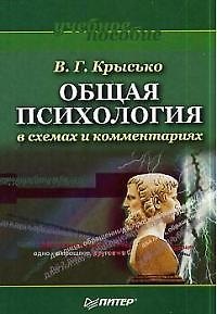 Книга Общая психология в схемах и комментариях: Учебное пособие (Владимир Крысько) — 1