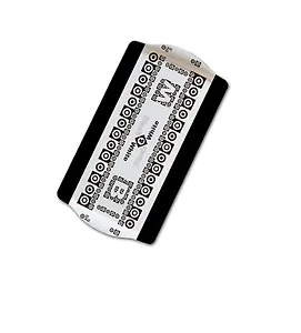 Поднос сервировочный, "Black & White", 16,5х38 см
