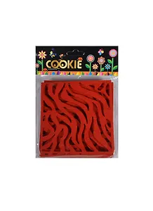 Подставки войлочные Полоски (6 шт.) красные (002355)