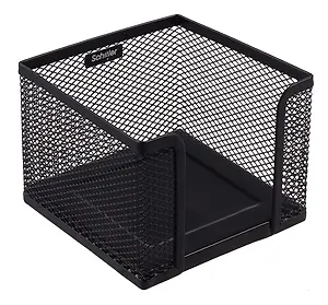 Подставка для бумажного блока, черная, металл, Schiller