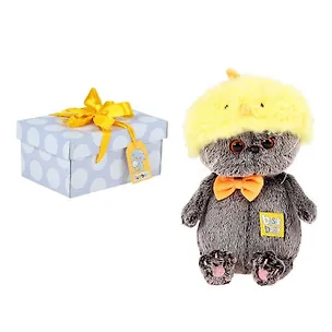 Мягкая игрушка Басик BABY в шапке-цыплёнок (20 см) (BB-013) 2562194