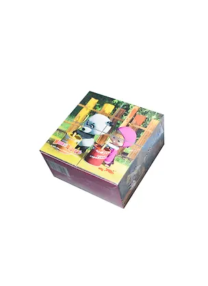 Кубики для самых маленьких Маша и Медведь (4 шт.) (87132) (коробка) 2381561