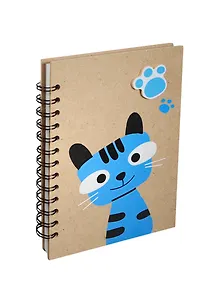 Блокнот Веселые коты в ассортименте (14,8 x 20,5) (90стр) (Листопадова)