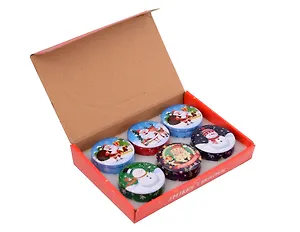 Новогодняя свеча в баночке С Рождеством (4х6) (12-3307018479-28)