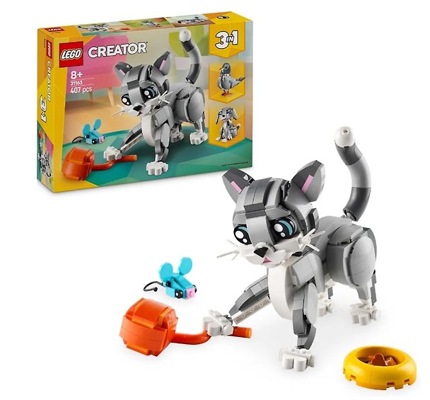LEGO Creator 3in1: Игривый котёнок, 407 деталей (31163) 3118458 — 1