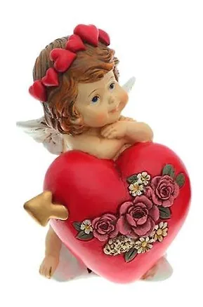 Фигурка "Ангел с сердечком",14см 2573945