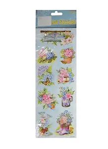 Fun Kingdom Наклейки ручной работы с блестками (HMS-1204A) (упаковка)