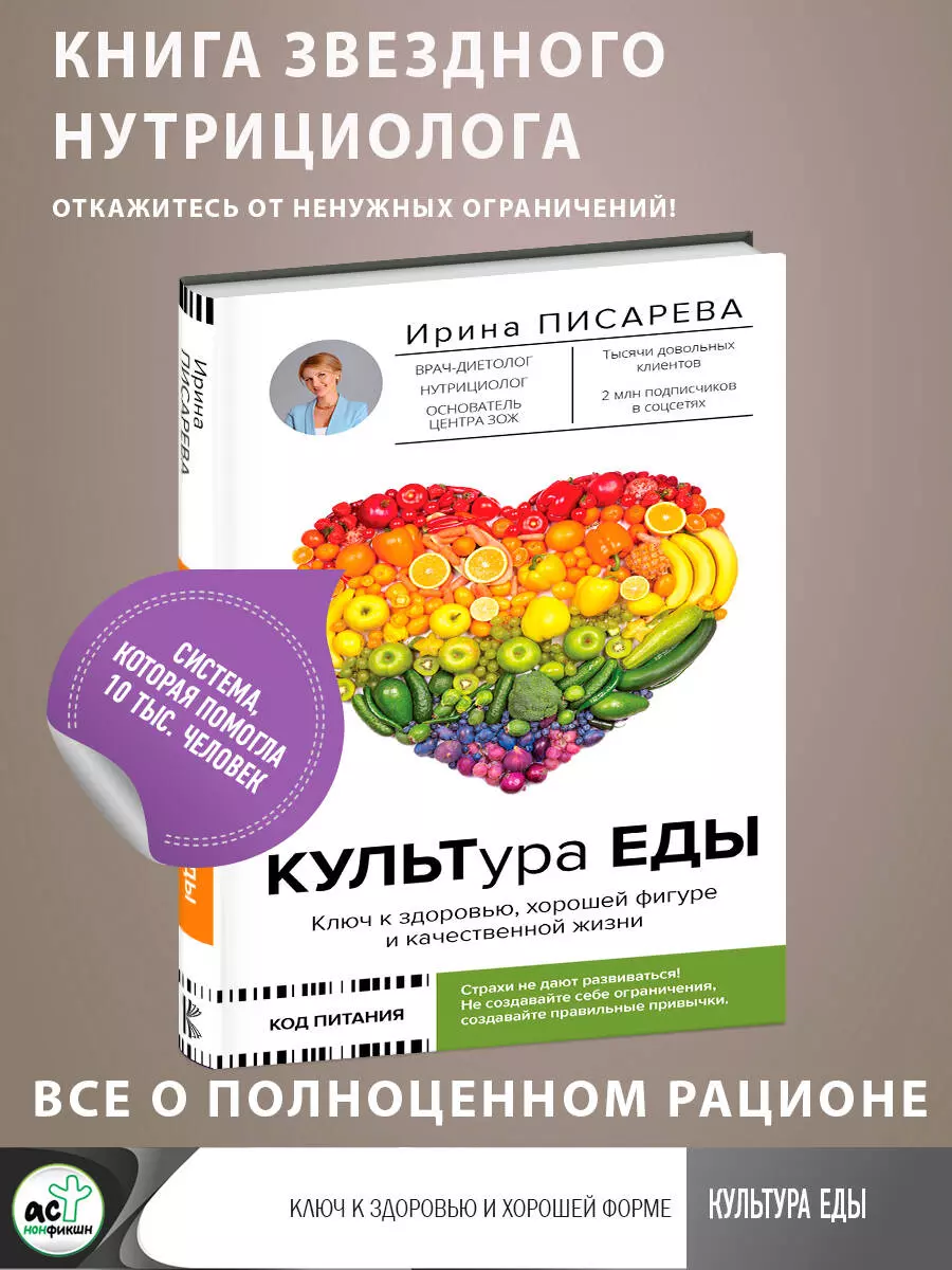 КУЛЬТура ЕДЫ (Ирина Писарева) - купить книгу с доставкой в  интернет-магазине «Читай-город». ISBN: 978-5-17-155430-9