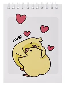 Блокнот А6 60 листов "Цып Цыпыч" спираль