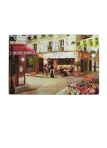 Доска для нарезки Свидание в Париже (CB-Свидание) (стекло) (30х20) (в подарочной упаковке) GiftLand