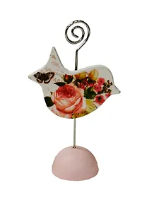 Декоративный держатель для фото из древесины павловнии (28793) (5х7х13)