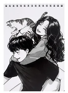 Блокнот А5 60л кл. "Аниме романтика" спираль