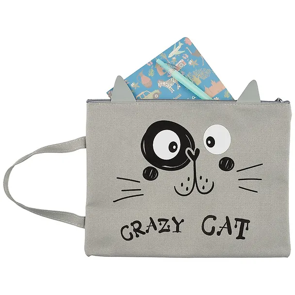 Папка для тетрадей «Crazy cat», B5 250151 — 2