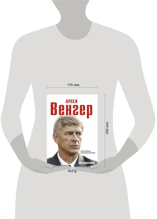 Книга Моя жизнь в красно-белом (Арсен Венгер) — 4