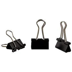 Зажимы для бумаг GoodMark 19 мм, 12 штук