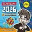 Календарь 2026г 290*290 "Влад А4. Календарь с топовыми челленджами" настенный, на скрепке — 3126848 — 1