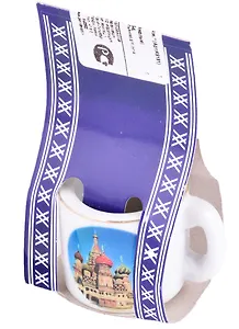Кружечка-мини Москва ХВБ (фарфор) (3см) (KS160)