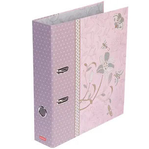 Папка архивная 70мм А4 "Muse" лам.картон, Hatber 3076784