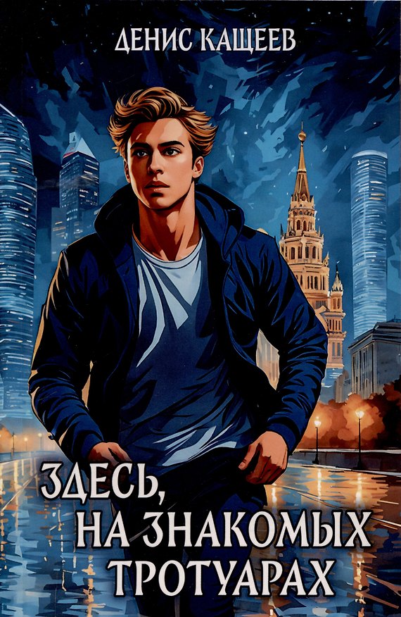Книга Здесь, на знакомых тротуарах... (Денис Кащеев) — 1
