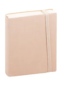Ежедневник недат. А6 152л Reference бежевый, иск.кожа, интегр.переплет, тонир.блок, на резинке