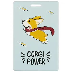 Чехол для карточек Corgi power (ДГ2019-202)