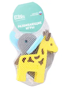 Набор мягких конструкторов El basco "Зоопарк"