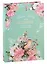 Ежедневник с цветочным настроением А5 64л "Flower Party" зеленый, тв.переплет, ляссе — 2958694 — 1