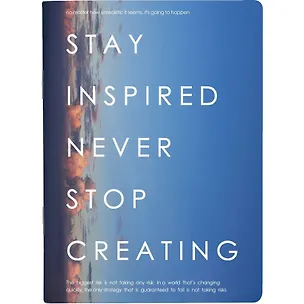 Тетрадь «Freedom. Небо», А4, 40 листов в клетку, небо, скрепка 3115506