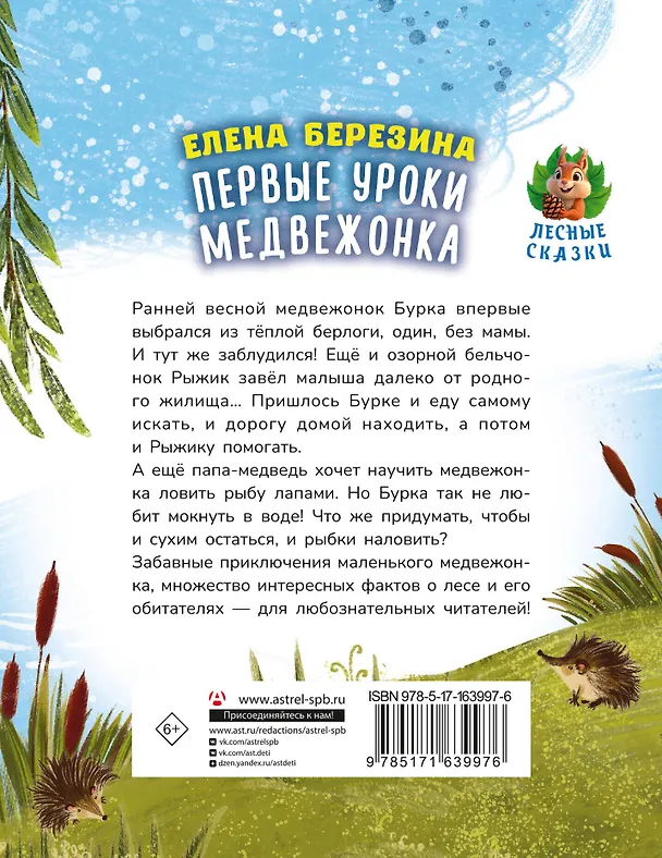 Книга Первые уроки медвежонка () — 2