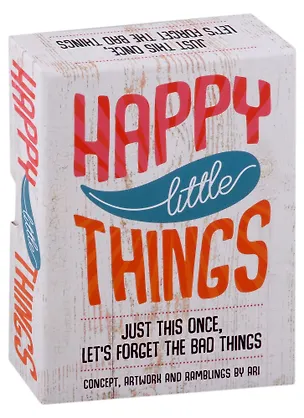 Книга Happy little Things (32 Cards with Book) ()