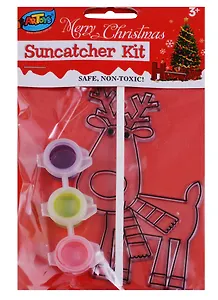 Витраж Олень НГ 3 краски стек (Art Toys) (11-22066-deer)