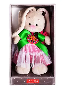 Мягкая игрушка Зайка Ми Маджентовый сапфир (25 см) (StS-418)