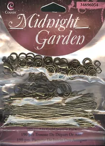 Набор фурнитуры для бижутерии (34696054) (190 шт.) (упаковка)