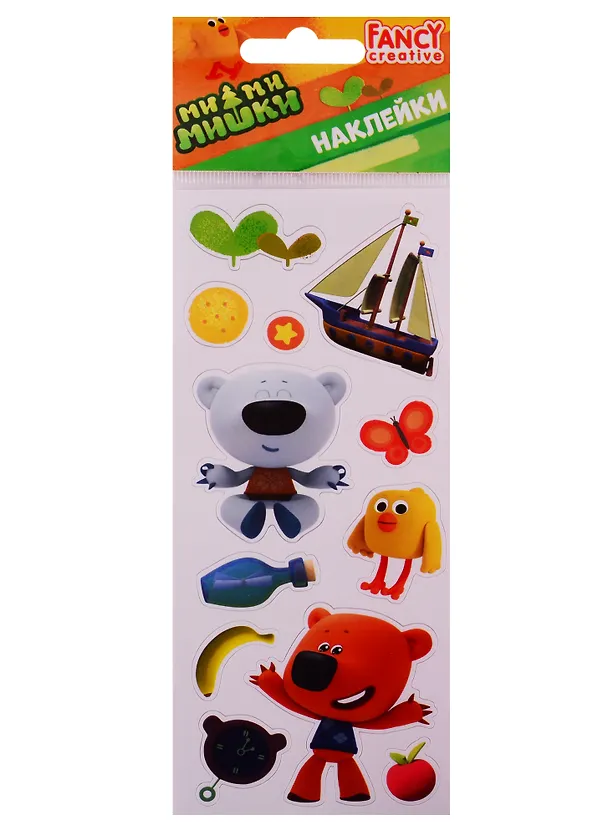 Наклейки ACTION Ми-ми-мишки 7*16см в ассортименте FD060039 2749423 — 1