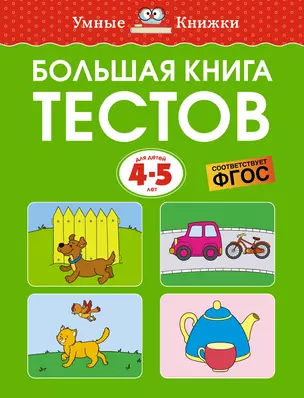 Большая книга тестов (4-5 лет) — 2976872 — 1