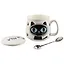 Кружка с крышкой и ложкой Oreo cat (керамика) (350 мл) (12-07160-927) — 2646183 — 2