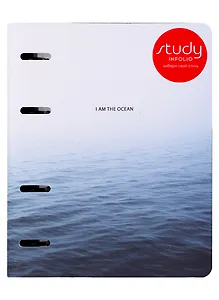 Тетрадь на кольцах в клетку Be Smart, Ocean, 120 листов