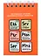 Блокнот А7 60л кл. "Постоянная система екатеринбургских элементов" спираль, УФ лак — 2940122 — 1