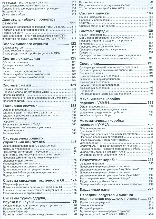 Книга Mitsubishi L200 Мод. с 2006 г. вып. c диз. двигат. 4D56 (2,5 л. Di-D)… (мПрофессионал) (+ссылки) () — 3
