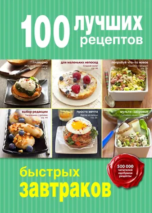 Книга 100 лучших рецептов быстрых завтраков ()