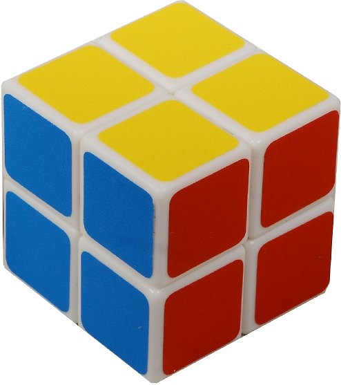 Головоломка Кубик белый 2х2 (4,5х4,5) (коробка) 2523509 — 1