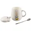 Кружка с крышкой в виде кролика и ложкой (керамика) (350мл) (12-07057-SJI275-1) — 2693524 — 2